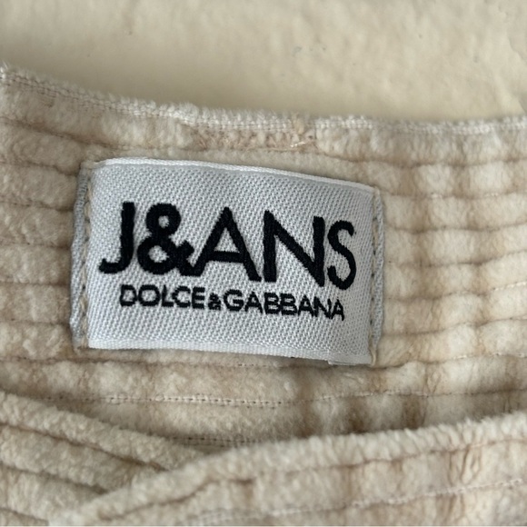 Dolce & Gabbana J&ans corduroy button fly pants Size 30 - Picture 7 of 14